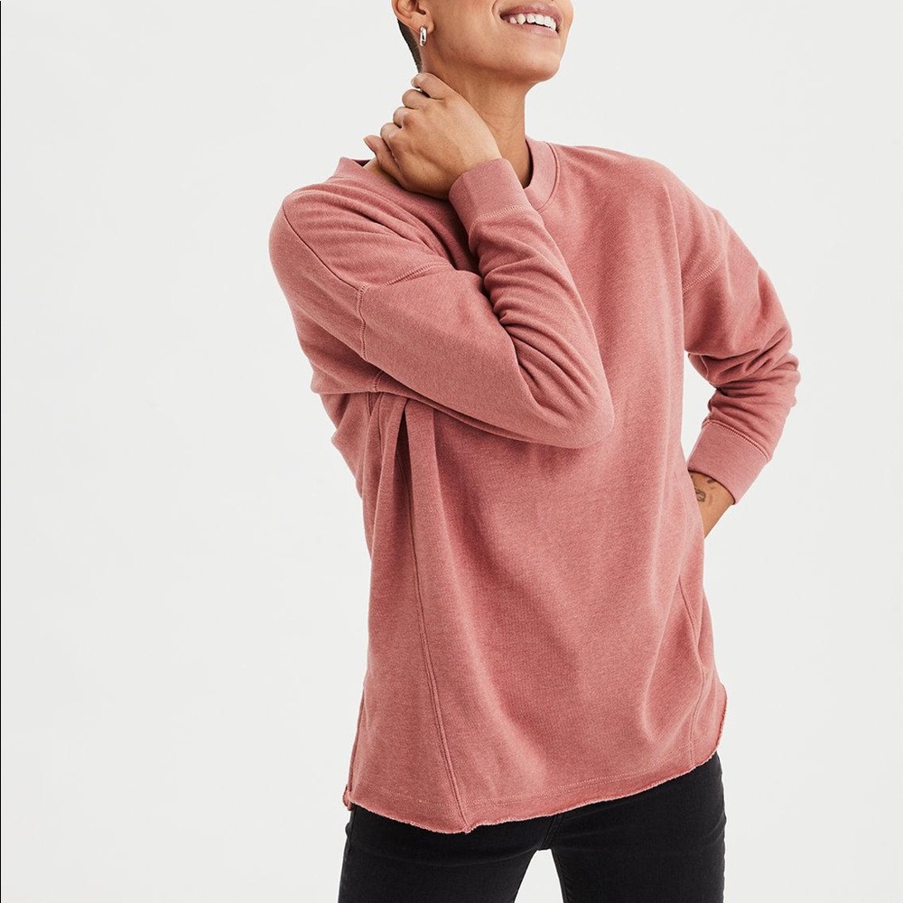 XL Burnt Pink Sweater